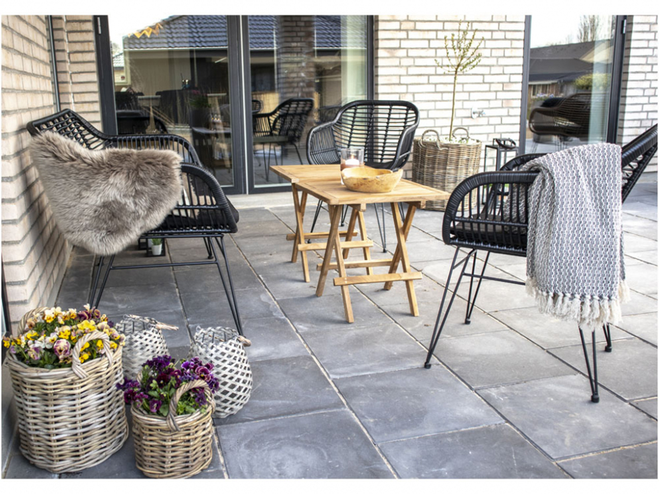 Canapé 'Trieste' - Noir