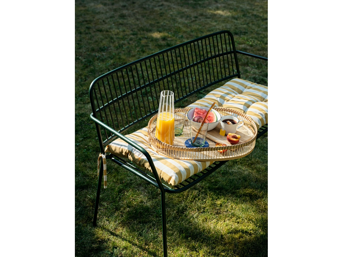 Coussin 'Franca' - Jaune