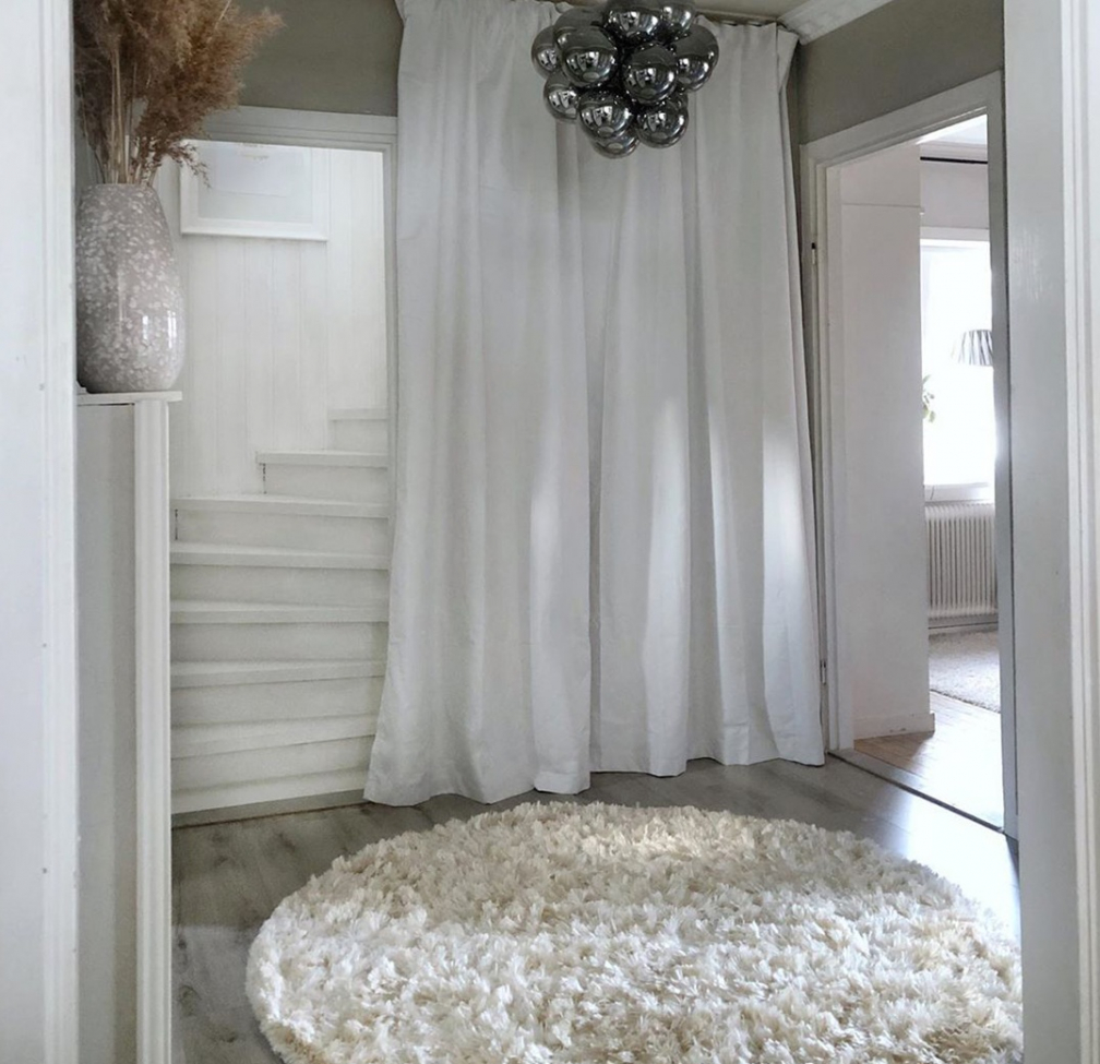 Tapis rond 'Janjira' 300cm - Blanc cassé