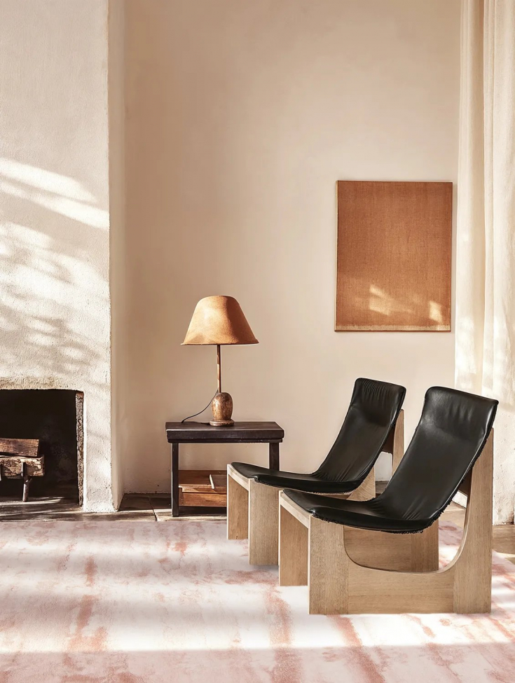 Tapis à poils longs 'Aranga Super Soft Fur' 140x200cm - Rose