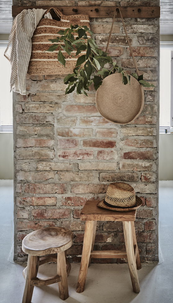 Tabouret 'Palle' - Nature