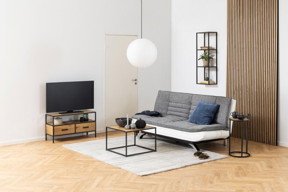 Étagère murale 'Hydra' 24cm - Noir