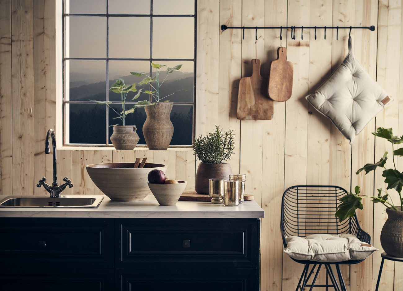 Chaise 'William' - Gris