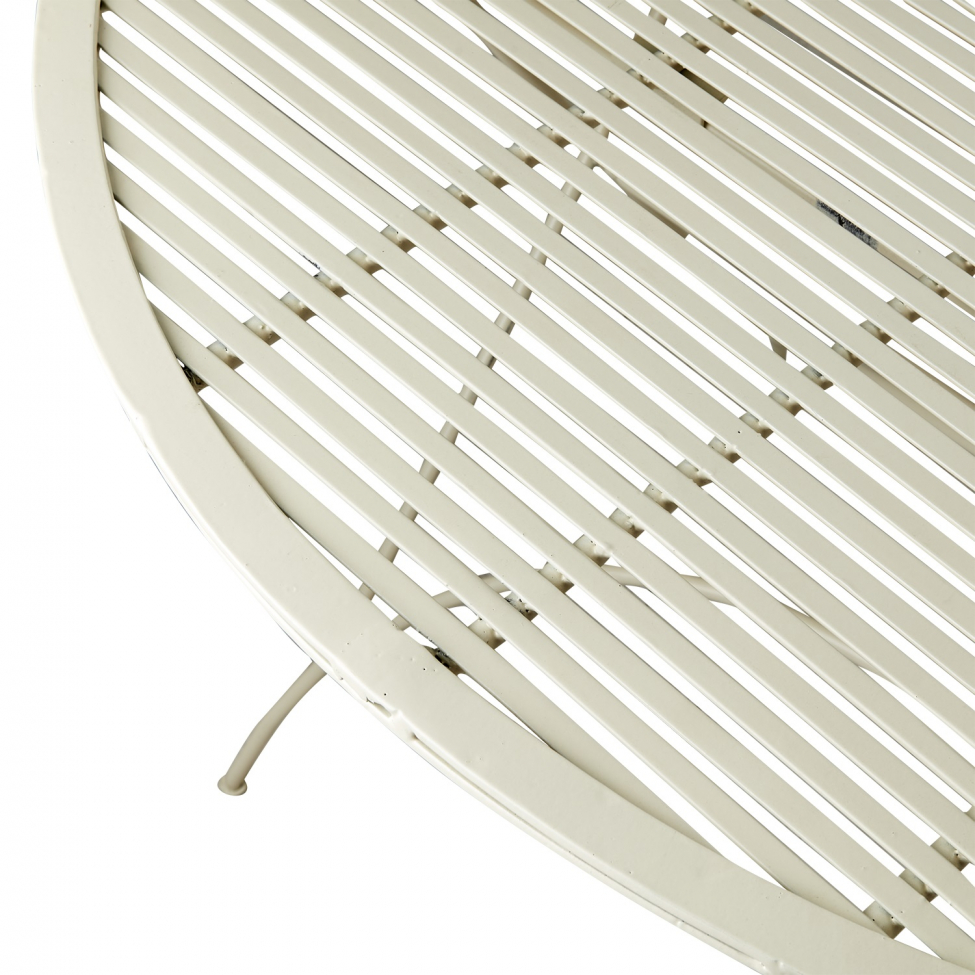 Table 'Visby' Ronde 100cm - Blanc