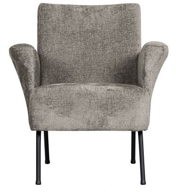 Fauteuil 'Muse' - Taupe