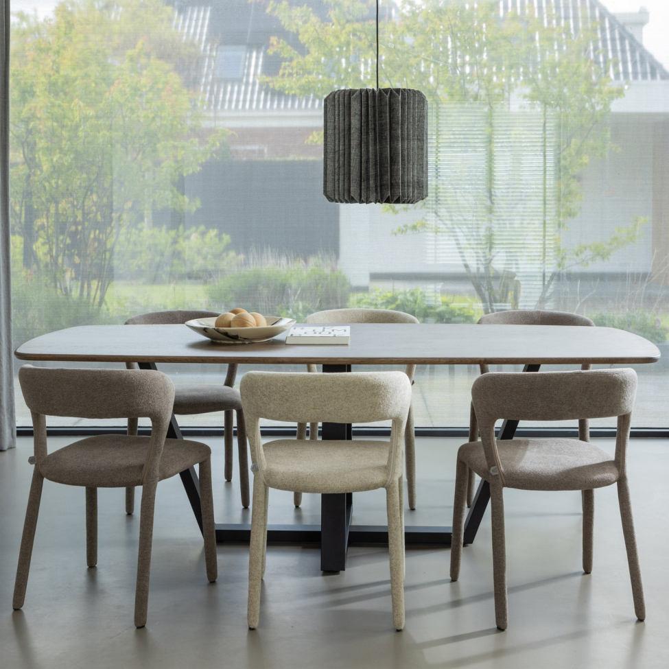 Chaise 'Noble' - Gris