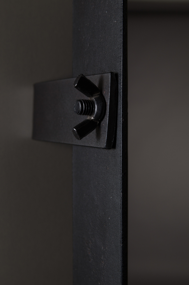 Miroir 'Poke' 40x40cm - Noir