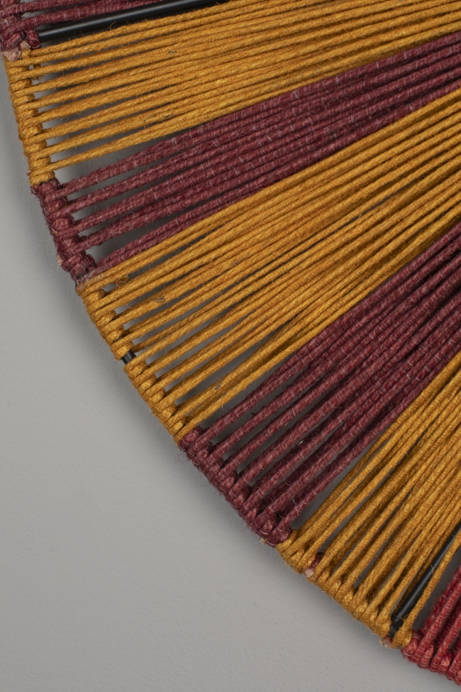 Miroir `Surya Rope´ L - Multicolore