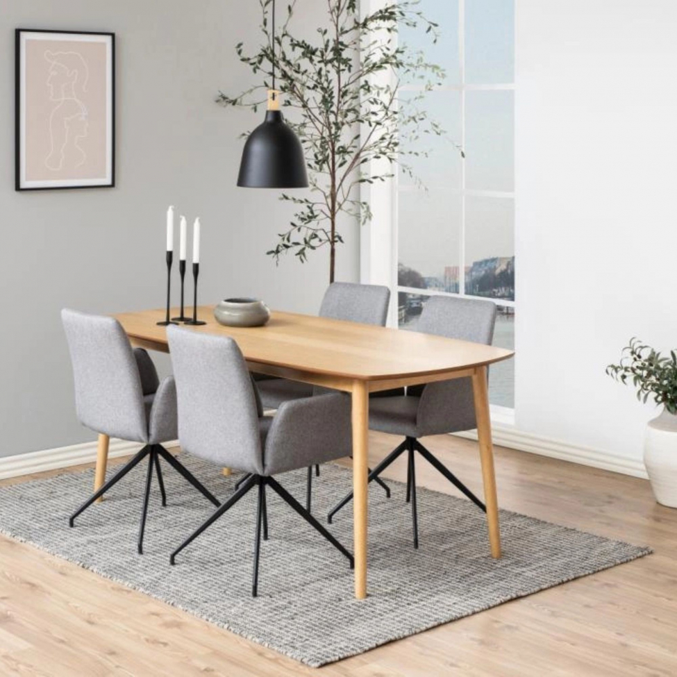 Chaise 'V&auml;ster&aring;s' - Grise