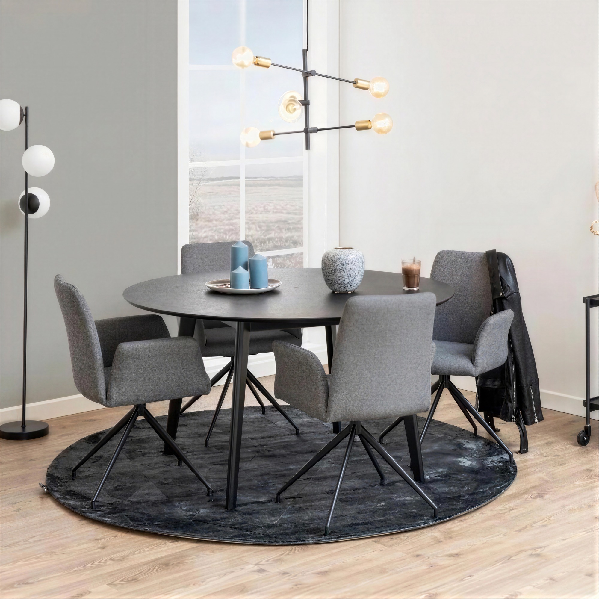 Chaise 'Västerås' - Grise