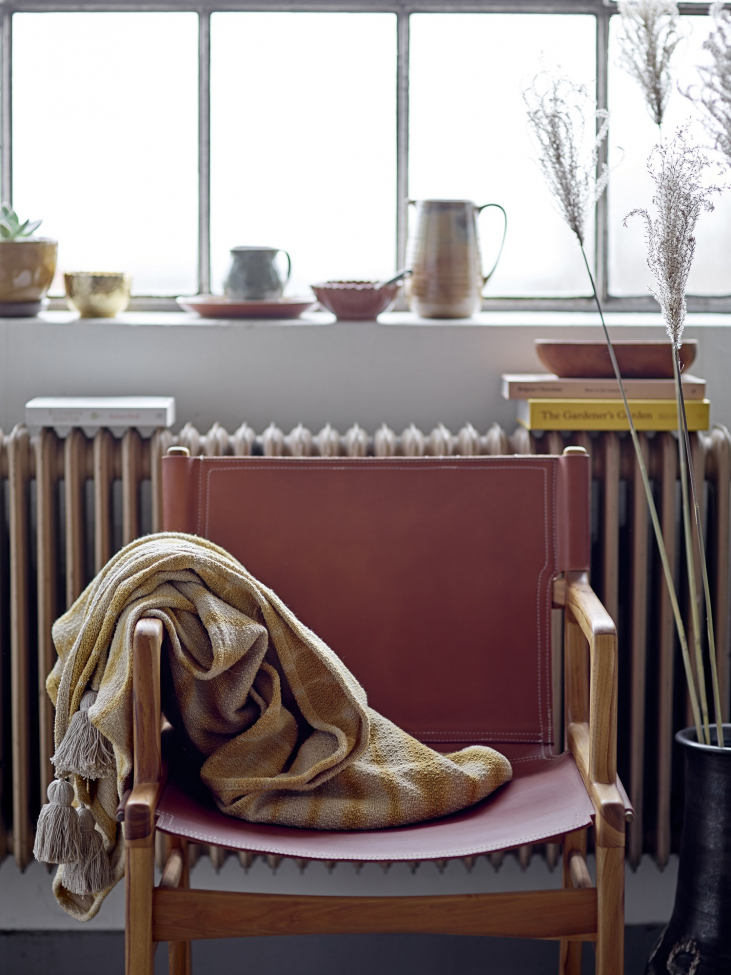 Fauteuil 'Ollie' - Brun