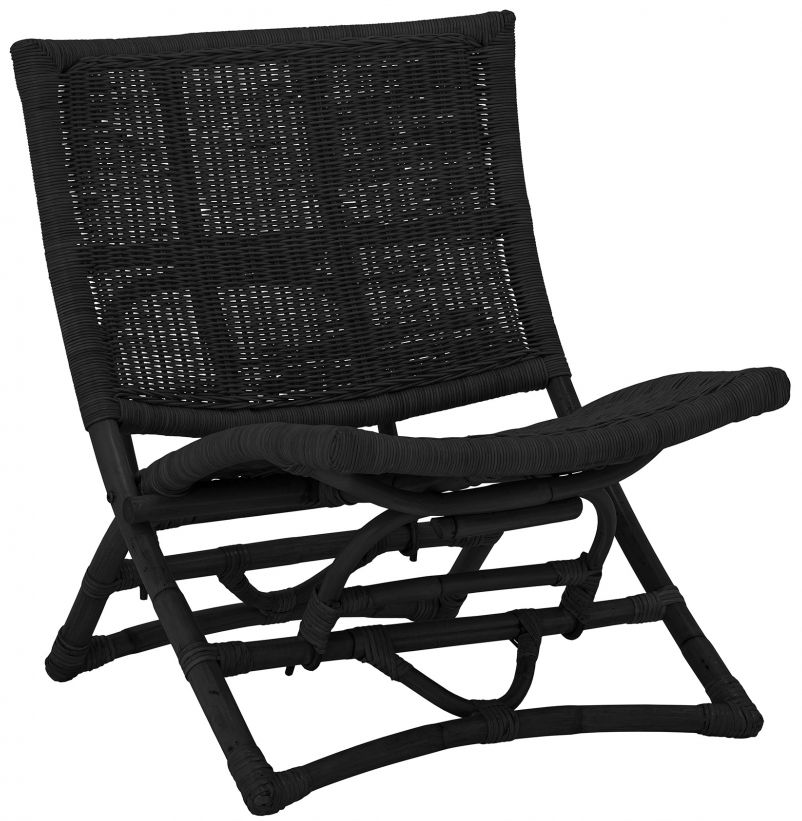 Fauteuil 'Baz' - Noir