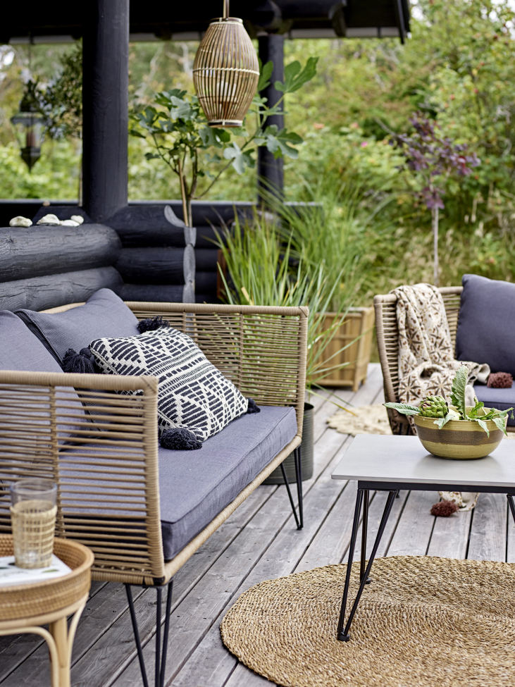 Table d'extérieur 'Mundo' - Gris