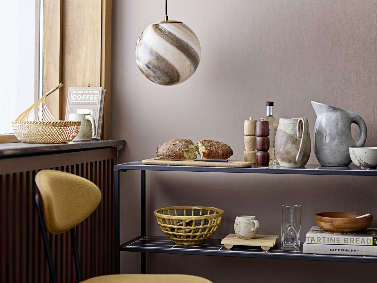 Table d'appoint 'June' - Noir