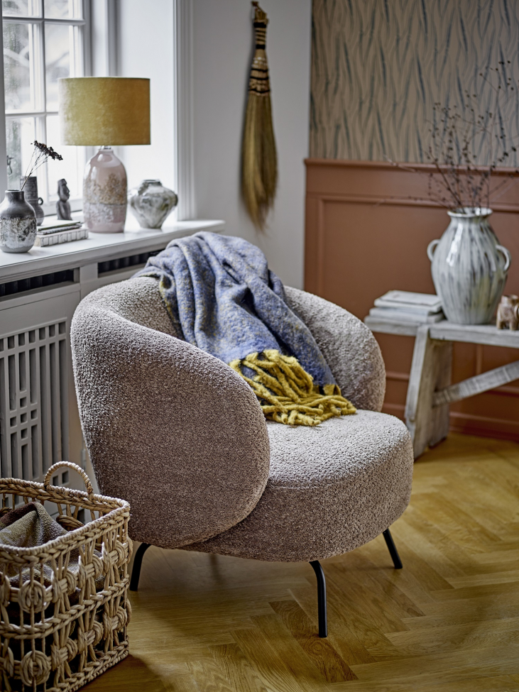 Fauteuil 'Harry' - Brun