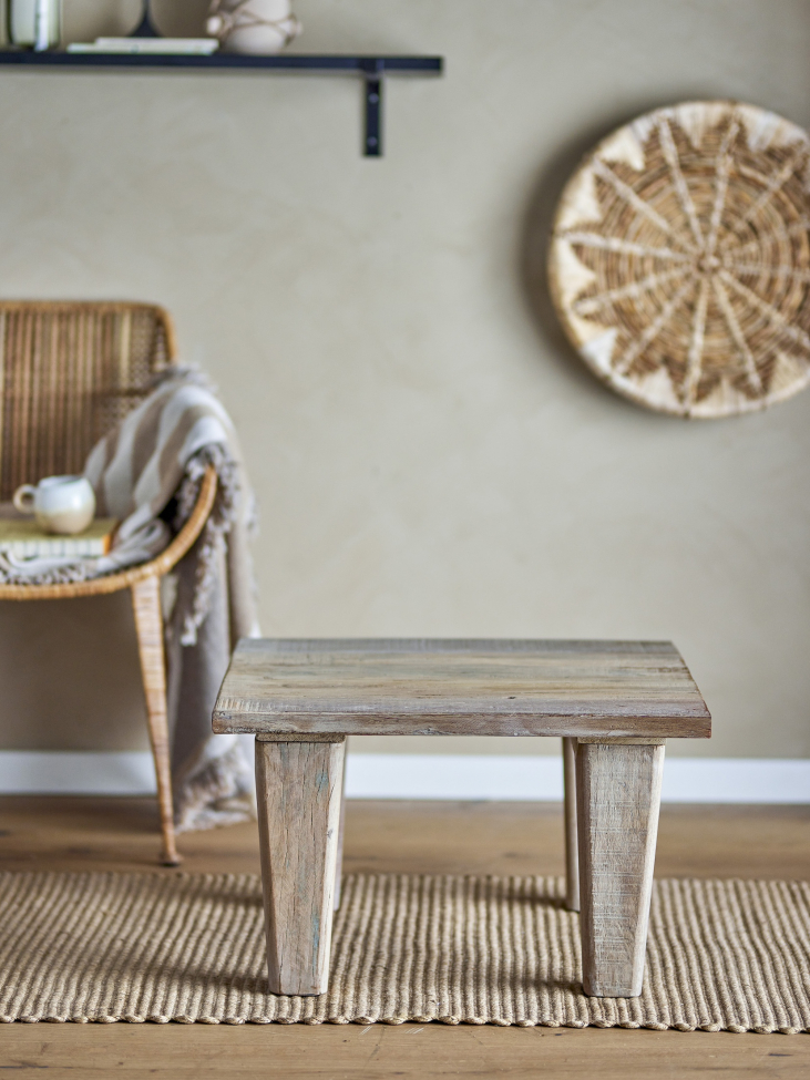 Table basse 'Riber' 60x60cm - Naturel