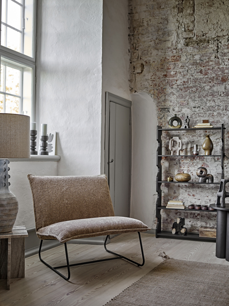 Fauteuil 'Cape' - Brun