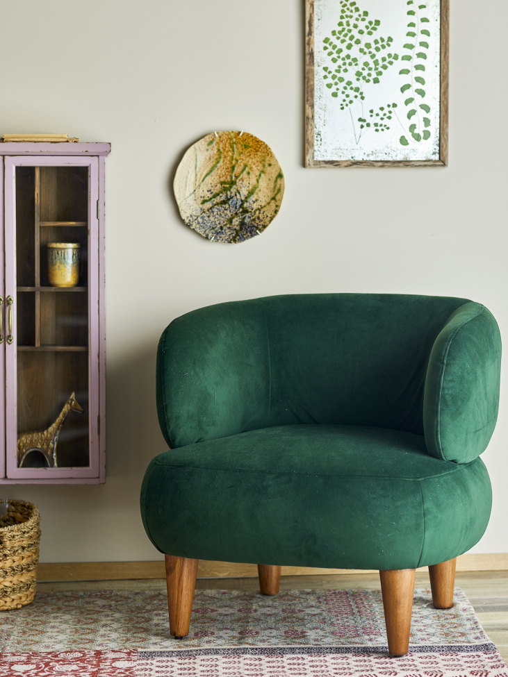 Fauteuil 'Ruperta' - Vert