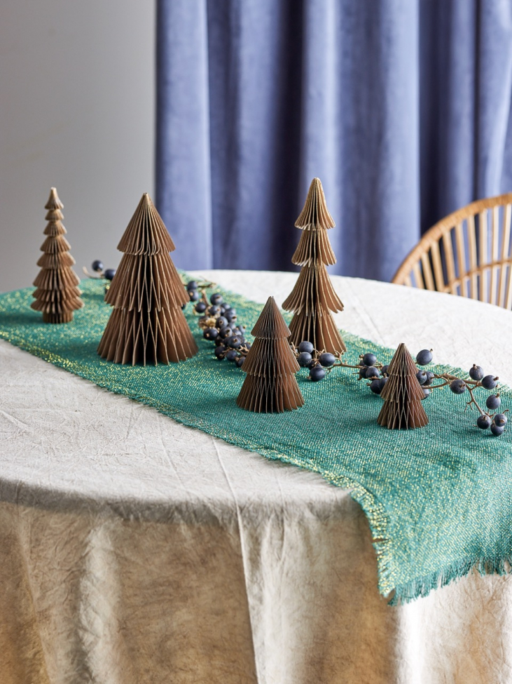 Chemin de table 'Janavi' - Vert