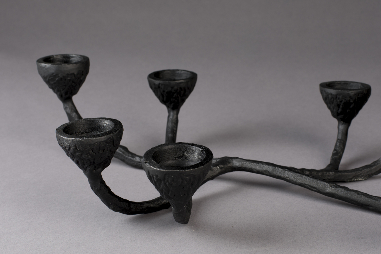 Bougeoir 'Sento' - Noir