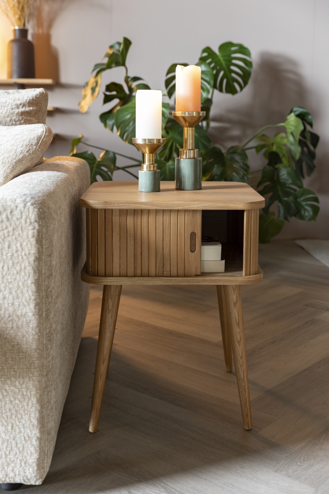 Support de bougie 'Glam' - Vert