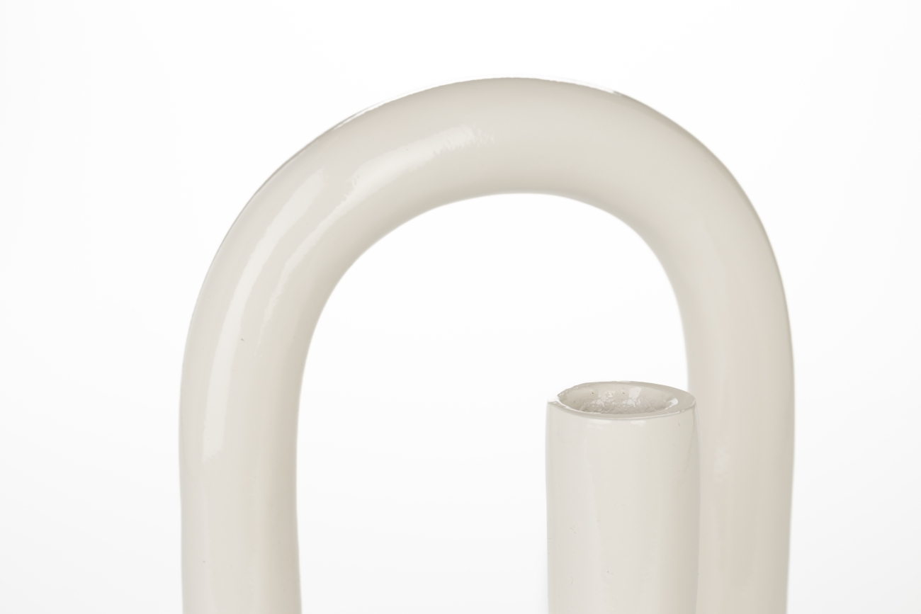 Porte-bougie 'Tubo' - Beige L