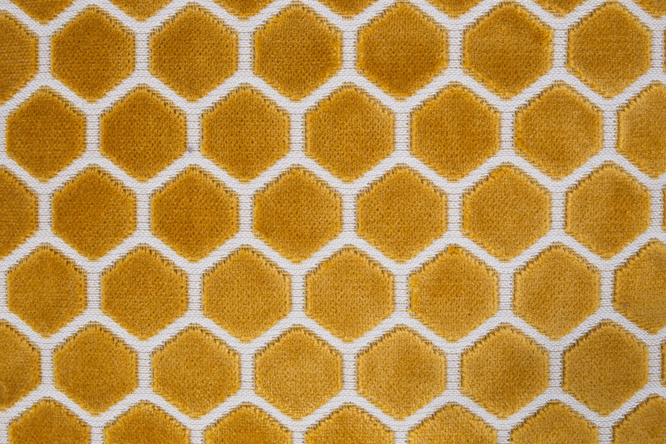 Housse de coussin 'Monty' - Jaune