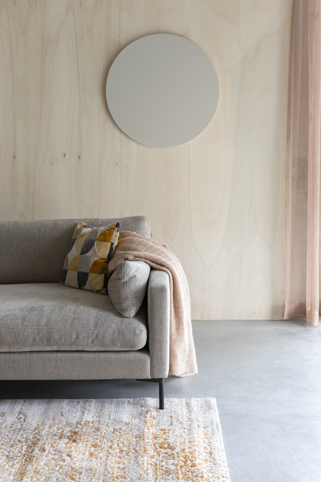 Housse de coussin 'Club' - Jaune