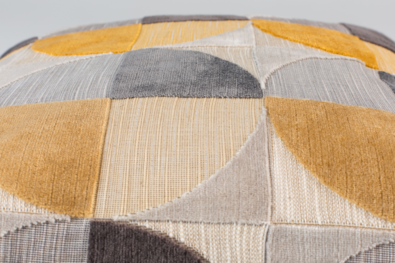 Housse de coussin 'Club' - Jaune