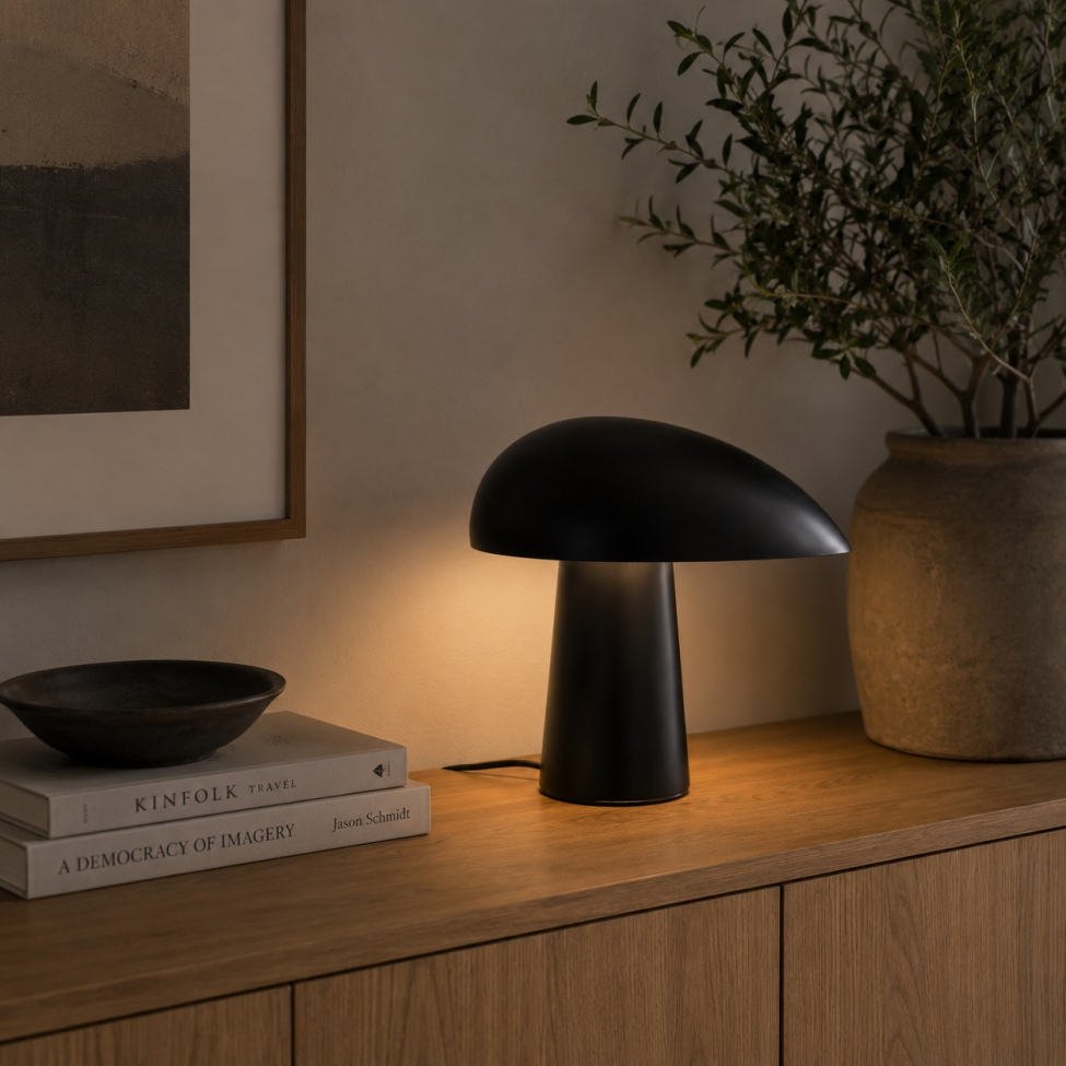 Lampe 'Karlskrona' - Noir