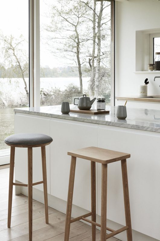 Tabouret 'Nordic' - Naturel