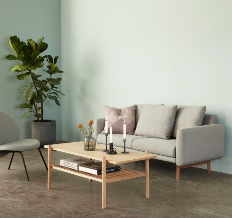 Table d'appoint 'Acorn' 57x120cm - Chêne