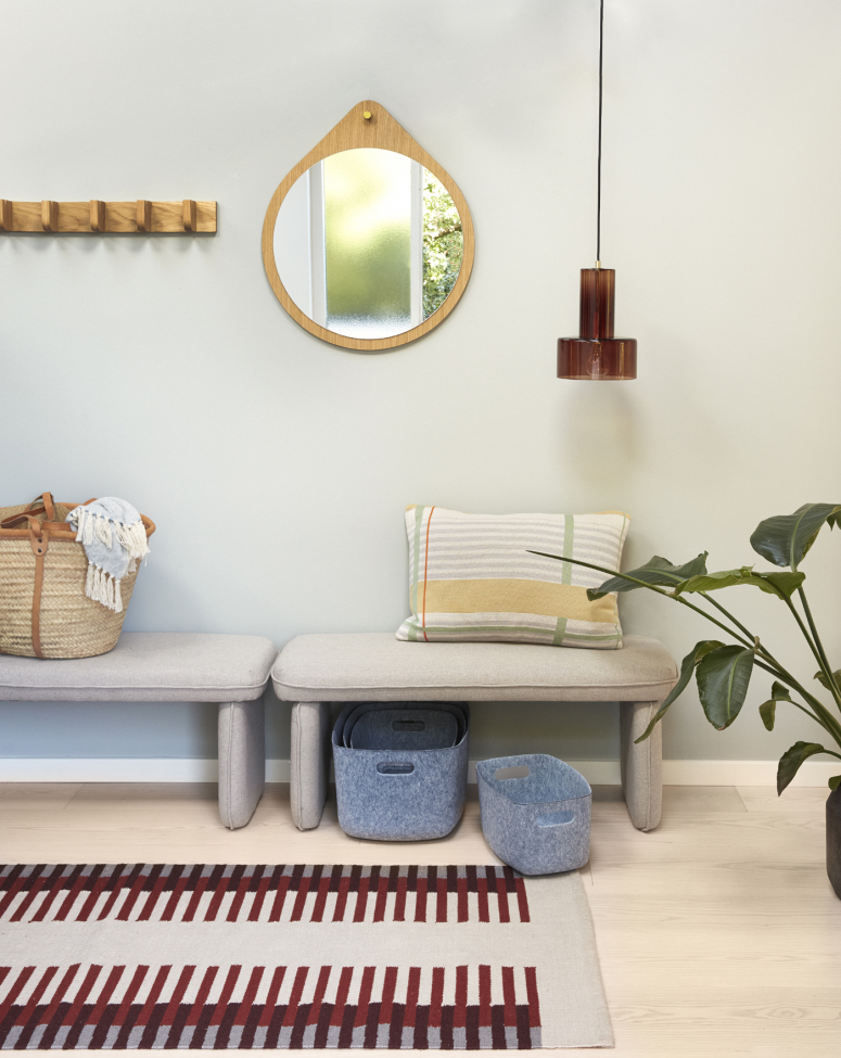 Porte-vêtements 5 'Nomad' - Chêne