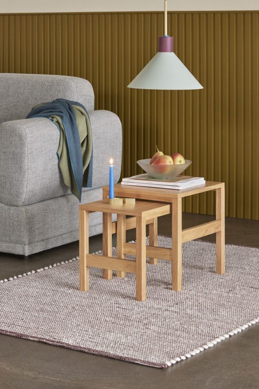 Table d'appoint 'Puzzle' 2 pièces - Nature