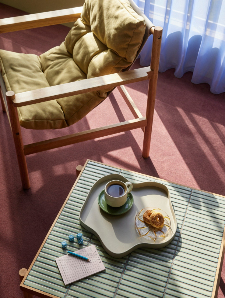 Table 'Tile' - Menthe