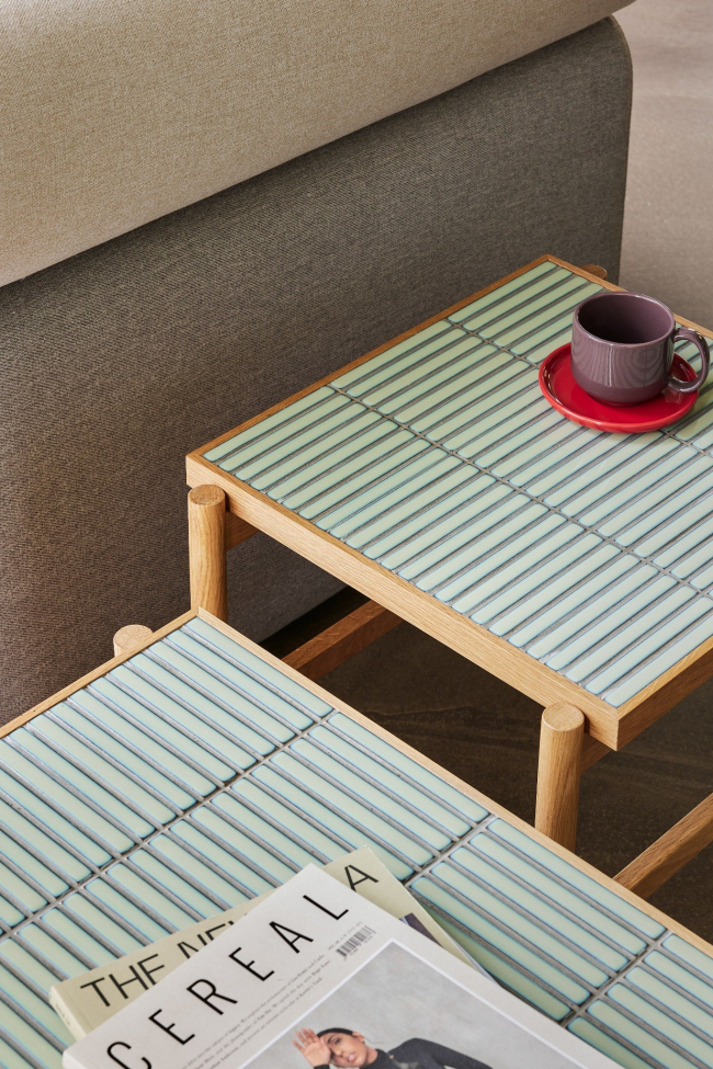 Table 'Tile' - Menthe