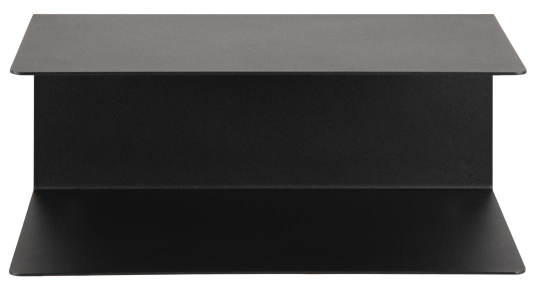 2-pack Étagère murale 'Joliet' - Noir