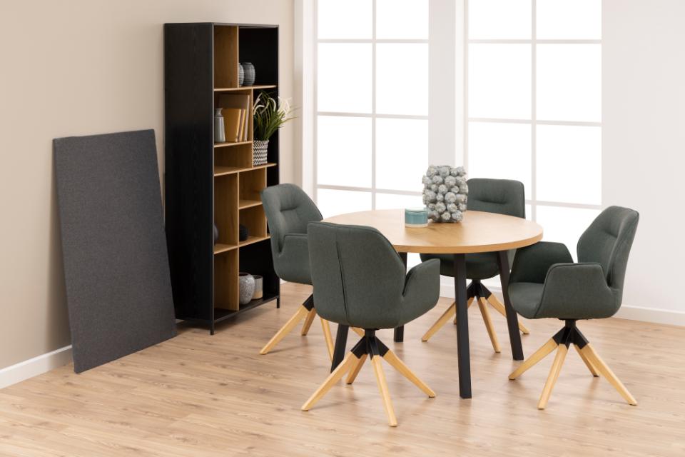 Chaise 'Bjuv' - Gris foncé