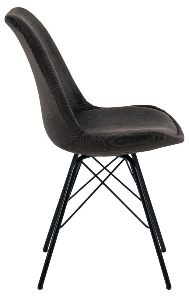 Chaise 'Eris' - Noir/Noir