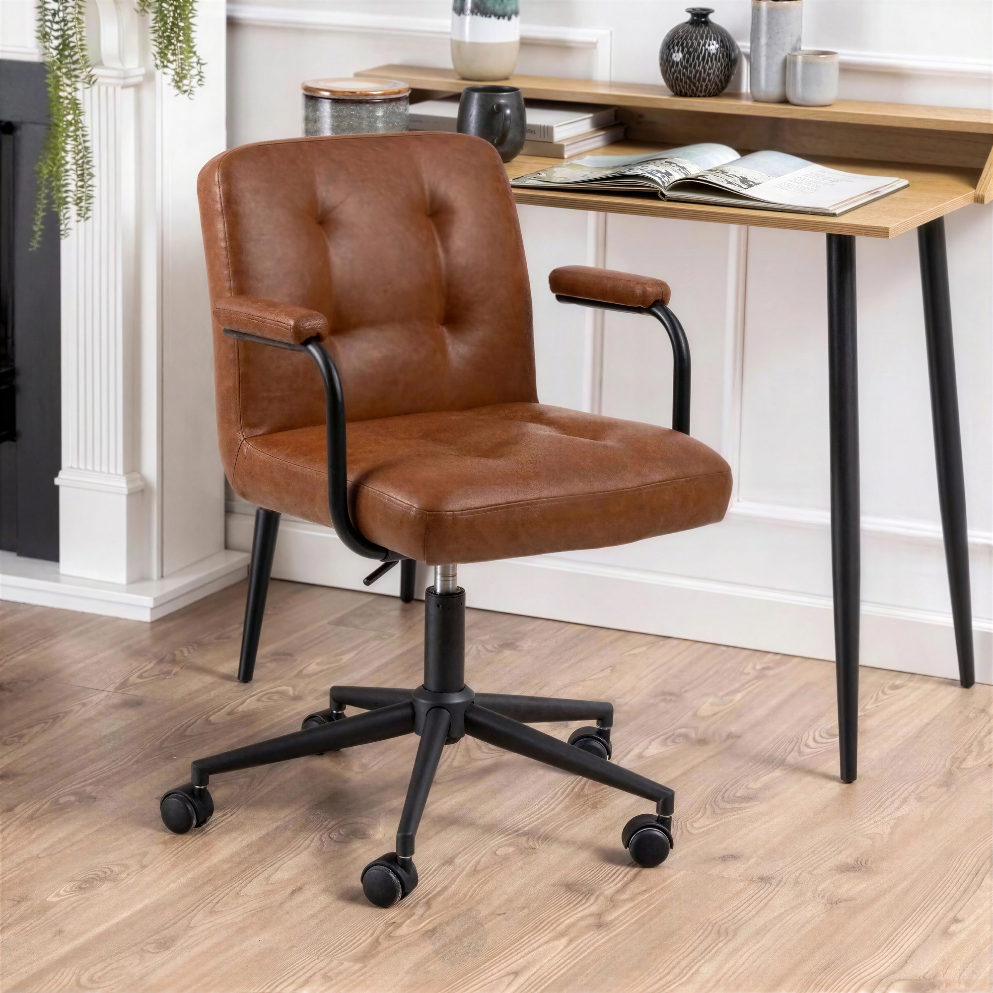Chaise 'Kisa' - Marron