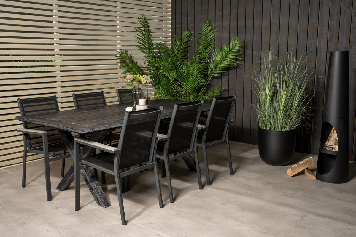 Chaise 'Ytterhogdal' - Noir