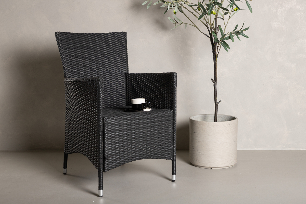 Chaise 'Åsensbruk' - Noir