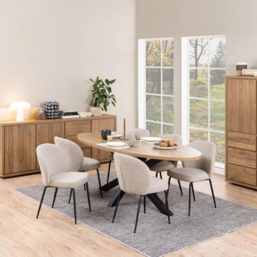 Chaise '&Auml;ngom' - Beige