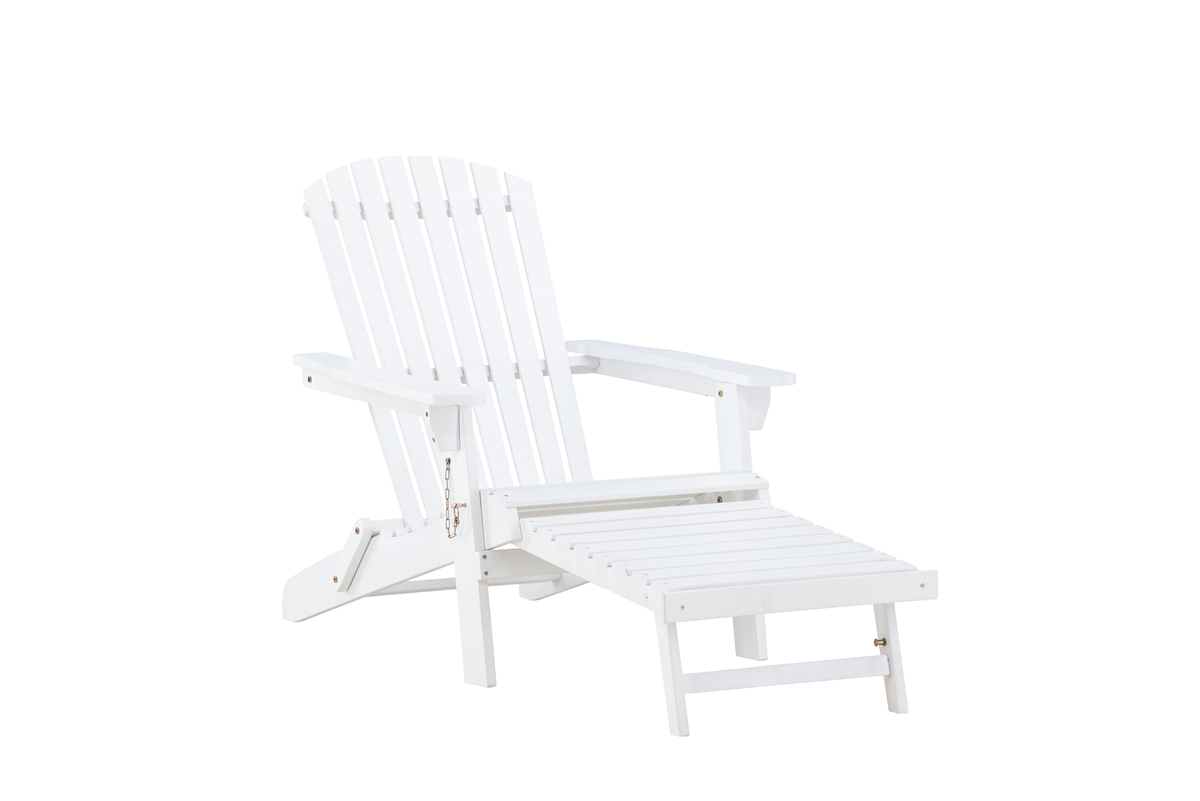 Chaise longue 'Tropea' - Blanc