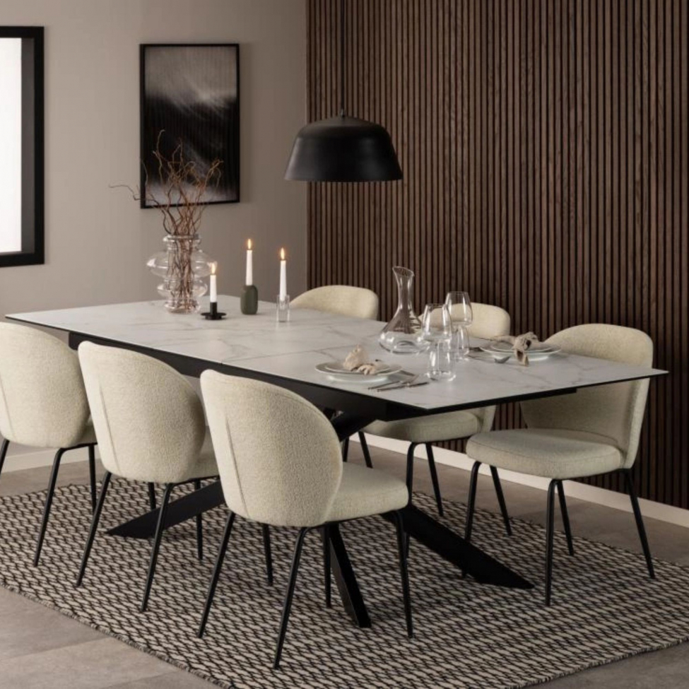 Chaise '&Auml;ngom' - Beige clair