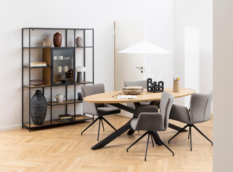 Chaise 'Växjö' - Gris clair