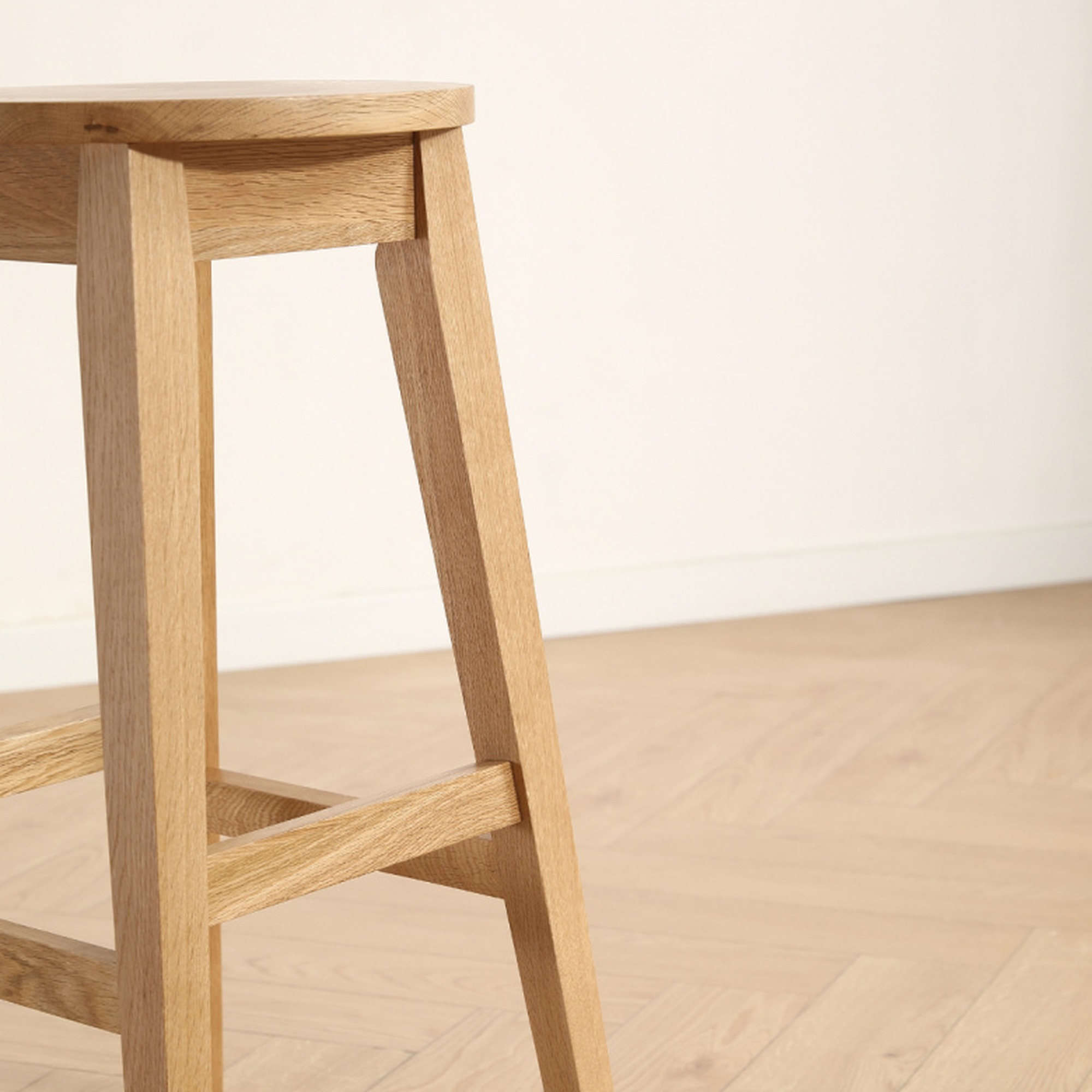 Tabouret de bar 'Ella '- Chêne