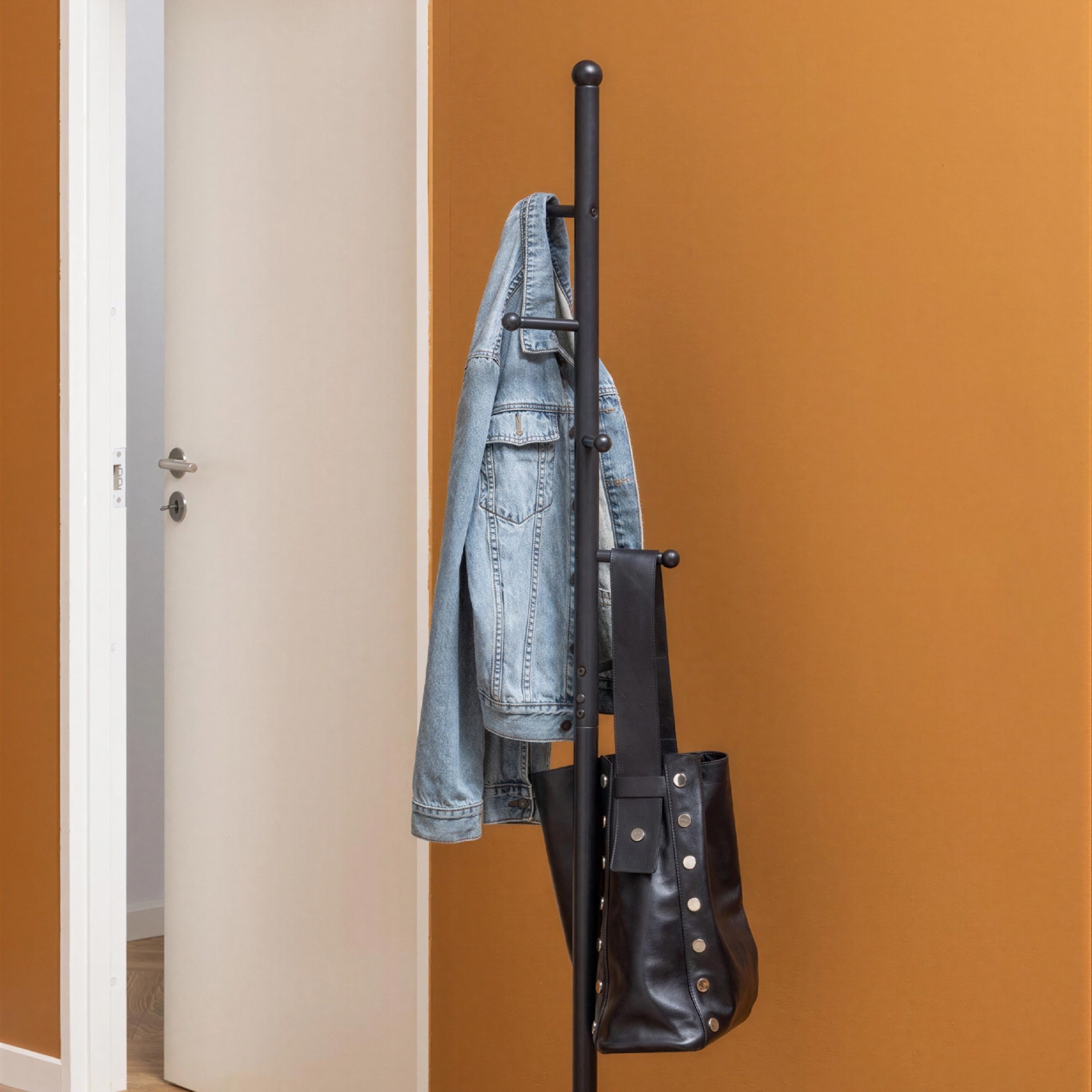 Porte-vêtements 'Ljusdal' 32cm - Noir