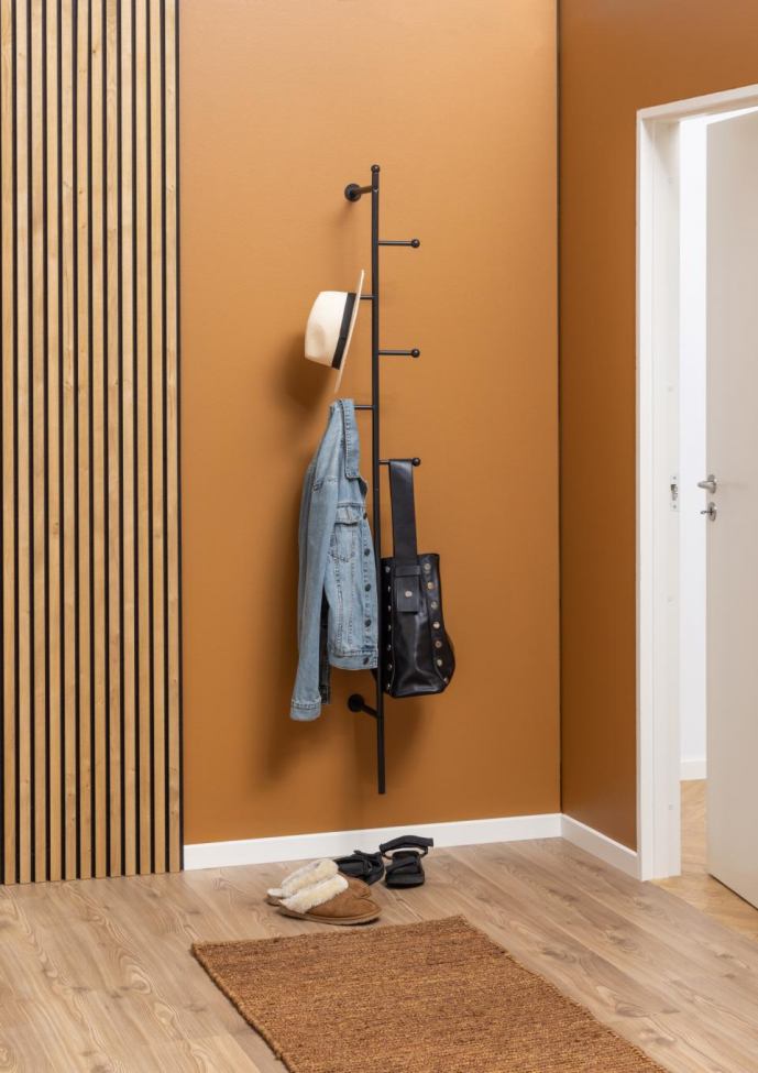 Porte-vêtements 'Ljusdal' 24cm - Noir