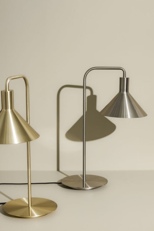 Lampe de table 'Yama' - Laiton
